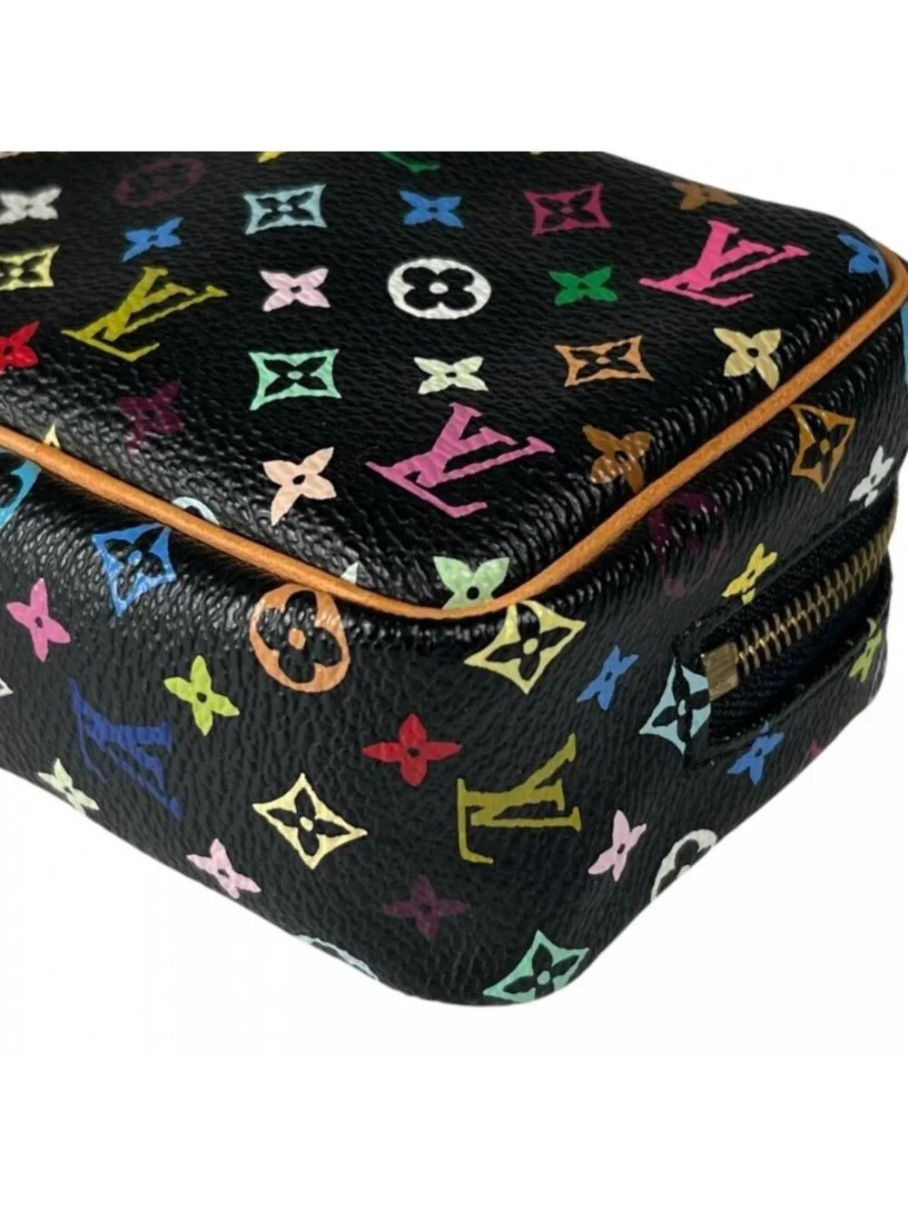 Louis Vuitton Pouch Trousse Wapiti Monogram Multicolor Gold